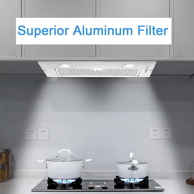 2 Pack Replacement Air Filter For 41F, 97007696, 97005687 Broan Nutone Range Hood Grease Mesh Charcoal Carbon Combo - Filter Size 8.75 x 10.5 x .44 Inches