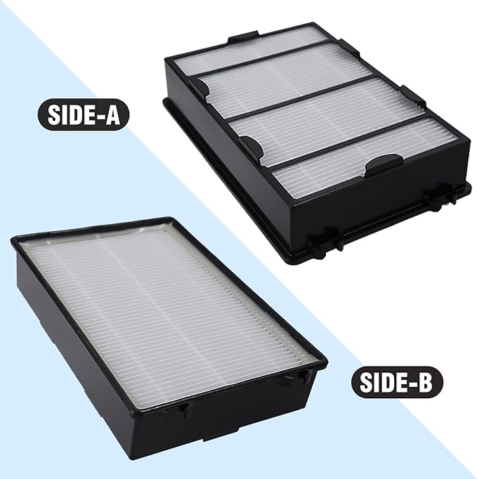 4Pcs HAPF600 HEPA Replacement Filters Kit Replacement for Holmes HAP615 HAP625 HAP725 HAP750 Air Purifier Filter B