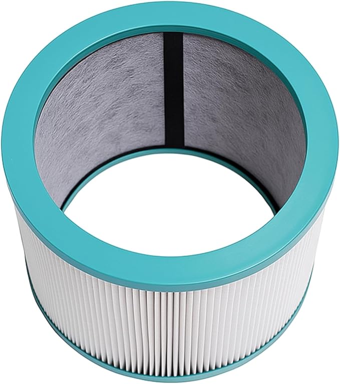 Nispira Dual-layer HEPA Filter Compatible with Dyson TP02 Tower US Sm/Nk and TP02 US Nk/Nk TP01 BP01. Compared to EVO filter part 968126-03 - Size 7.4" x 7.4". 4 Pack