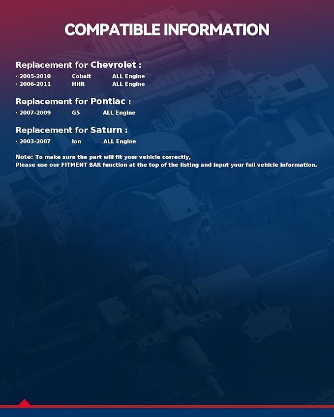 KAX Premiun Cabin Air Filter CF10361 Replacement for Chevy Cobalt, HHR 2005-2010, Ion 2003-2007, G5 2007-2009, Strong Adsorption w/Upgraded Activated Carbon