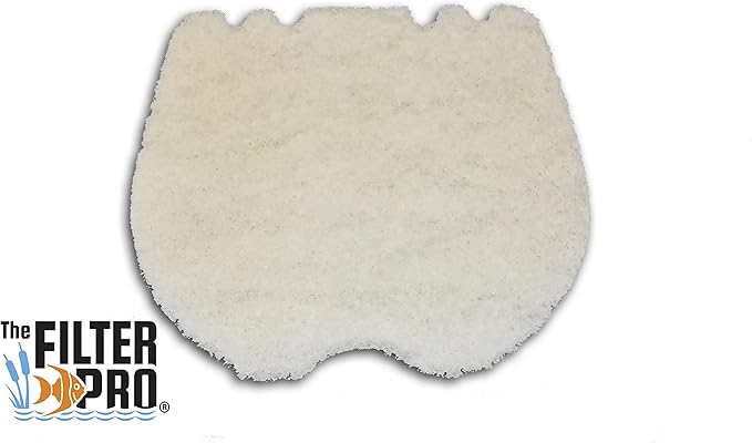 Cut Replacement Skimmer Waterfall Mat - 19" x 19" x 1.25" Thick Beige Coarse Filter Media to Fit Popular Brands, Made in USA