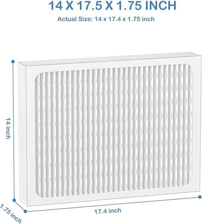 14 x 17.5 x1.75 MERV 13 Replacement Dehumidifier Filter Compatible with Santa Fe Advance90, Advance100, Advance120, Honeywell DR90 & DR120 dehumidifier Models, 5 Pack