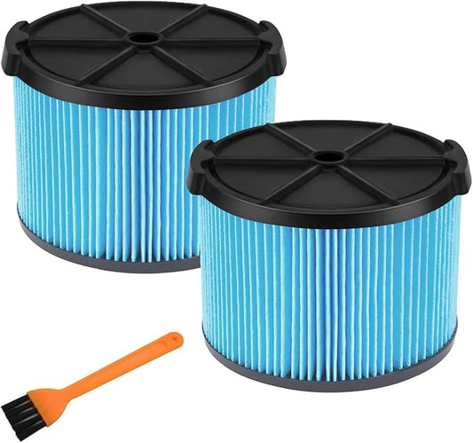 VF3500 Replacement Filter for Shop Vacuum 3-4.5 Gallon Wet Dry Vacuums, 3-Layer Filters for WD4050, WD3050, WD4080, WD4522, 4000RV, 4500RV 2pcs