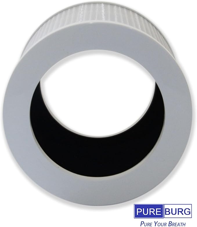 PUREBURG Replacement HEPA Filter Compatible with VEWIOR A1 HQSC-50 HQKJ-80,AMEIFU AP01W, KOIOS HQKJ-50, Tailulu HQZZ-60 PUR0003 Air Purifiers, 2-Pack H13