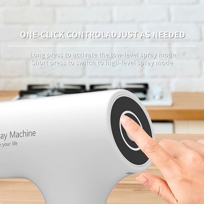 Handheld Humidifiers ，Atomizer Sprayer，Rechargeable ULV Nano Sprayer with Blue Light,Electrostatic ULV Atomizer Sprayer，Electrostatic Portable Sprayer