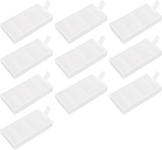 BlueStars 10pcs HEPA Filters Replacement for ILIFE V3s V3s pro V5 V5s V5s Pro V5s Pro 2 V5s Plus Noisz S5 Robotic Vacuum Cleaner - Filters ILIFE Robot Vacuum Filter