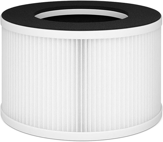 Nispira TD-1500 4-in-1 True HEPA Replacement Filters for Tredy Air Purifier TD-1500, 1 Pack