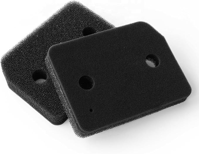 2 Pack 9164761 Miele Dryer Base Filter Replacement for all Miele T1 Heat Pump Tumble Dryers. Foam Filters - Non-Vacuum Compression Packed