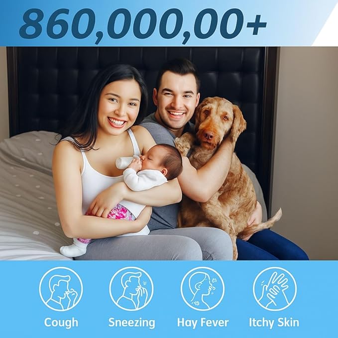 Nispira AER1 Filter Replacement for Holmes Air Purifier HAPF30AT HAP242-NUC, True HEPA Carbon Infused Odors Dust VOCs Remover, 2 Packs 1.2 x 10 x 4.6 Inches