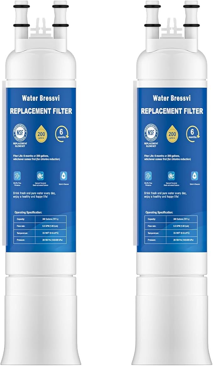 FPPWFU01 Water Filter Replacement Compatible with frigidaire FPPWFU01, EPPWF01, PureAdvantage, PWF-1 FPPWFU01 PurePour Water Filter (2-PCS)