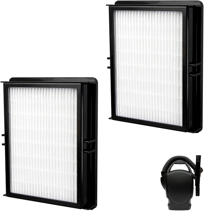 2 Pcs HF1000 HEPA Filters Compatible with Oreck Buster BB1000 Vacuum, Replacement Parts for BB1100, CC1600 Series