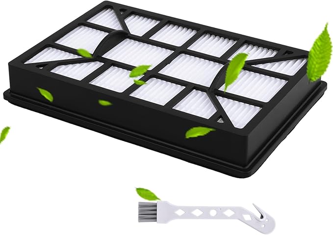 EF-12 HEPA Media Vacuum Cleaner Exhaust Air Filter Compatible with Kenmore 62731 52731 Canister Vacuum 81615 81614 BC4026, Part# 591021101