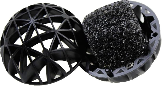 AQUANEAT Aquarium 1.4" Bio Balls 100pcs for Fish Tank Pond Canister Filter Media