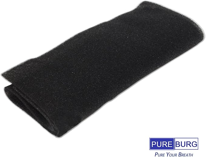 PUREBURG 6-Pack Replacement Filter For Air Conditioner 15 in x 24 in x 3/16 in, Cut to Fit Foam Replacement Filters Washable Air Clean Dust Odor