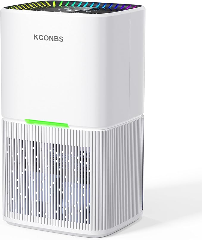 Ultra Quiet Dehumidifier for Home, 35 Pint Moisture Removal with Auto Shut-Off - Compact Air Dryer for Bedroom, Basement, Small Spaces