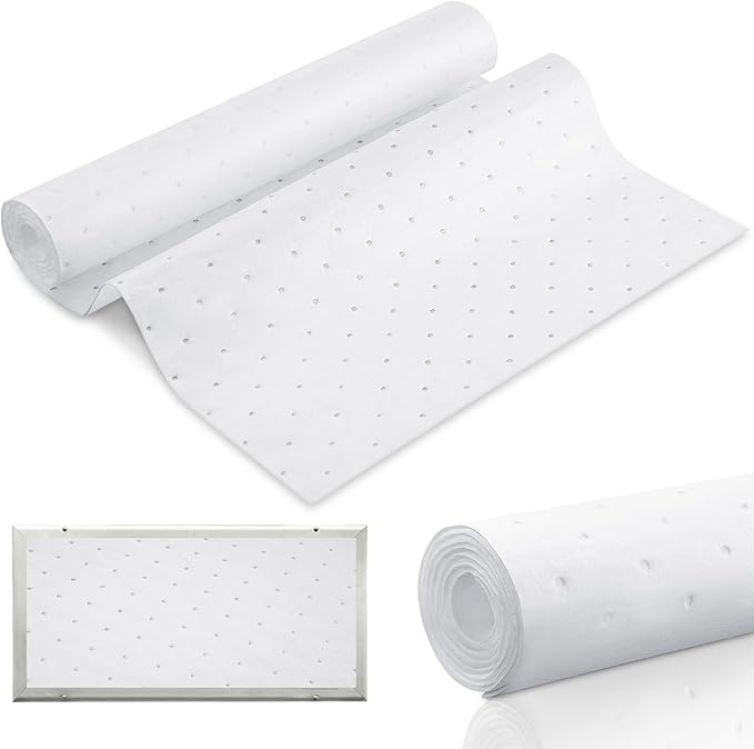 Merv 16 Filter Material, 5.24 Ft² Cut to Fit Air Vent Filters for Clean Living Basic Dust and Pet Dander Pollen Smoke for Home Ac HVAC, Efficiency Breathable DIY Design