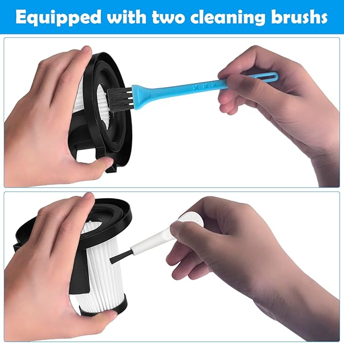 Filter Replacement Compatible with IonVac ZipVac 8842 8200 Handheld Vacuum Cleaner