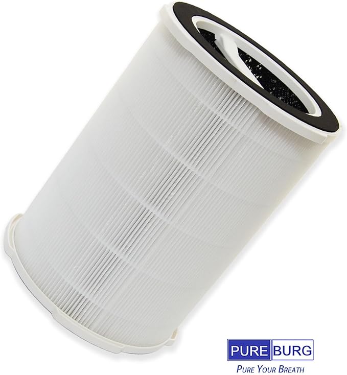 PUREBURG Replacement Filter Compatible with Ganiza G200S G200 Air Purifiers,2-Pack H13 HEPA 4-Stage Filtration Activated Carbon Air Clean Dust