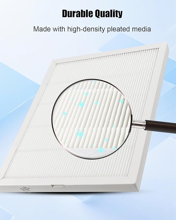 9 x 11 x 1 MERV 13 Replacement Dehumidifier Filter Compatible with Santa Fe Compact70 Ultra70 Element Compact2 UA 65H Dehumidifier Models, 2 Pack High-Efficiency Air Dehumidifier Filters