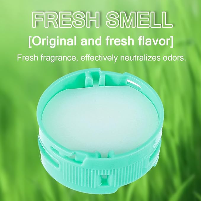 Odor Neutralizer Cartridge Replacement for Shark Vacuum Cleaner, Compatible with AZ3000 AZ3002 HZ3000 HZ3002 IZ862H IZ562H ZD550, 6pcs Green Original, 1.5 inches, HEPA, VACUUM FILTER, Filter