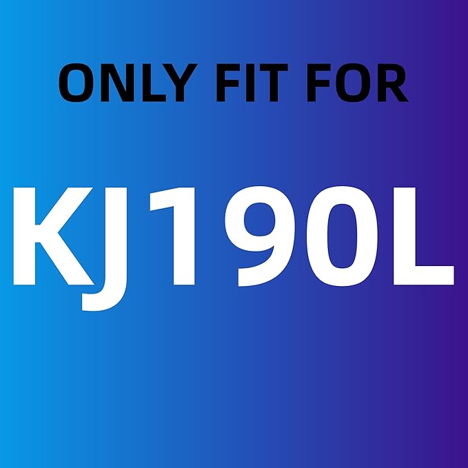 KJ190L Pet Care Washable Filter For MOOKA KJ190L Air Purifier, 3 Stage Filtration HEPA Filter Removes Pollen Smoke Pet Hair Dust, More Activated Carbon For Pet Odor and Dander, 2 PACK for Pets