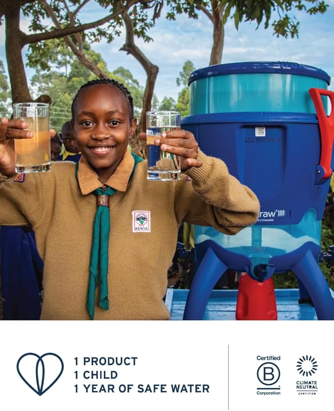 LifeStraw Home– Water Filter Dispenser, 18-Cup