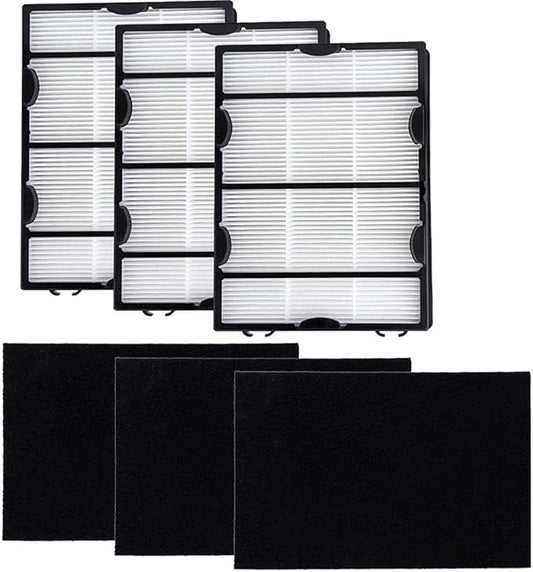 HAPF600 Filter for Holmes Air Purifier Filter B replace HAP726-U HAP1625 HAPF600D-U2 fits GE 106633 106643 106653 Models, Replacement Holmes HEPA Air Filter by TOPEMAI