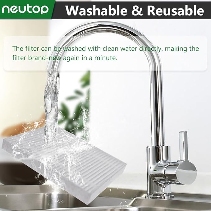 Neutop Replacement Hepa Filter Compatible with iRobot Roomba 105 Series, Combo Essential, Combo 2 Essential, Vac Essential, Vac 2 Essential, Q0120, Q0110, Q0520, Y0140, Y0110, Robots Vacuum, 8-Pack.