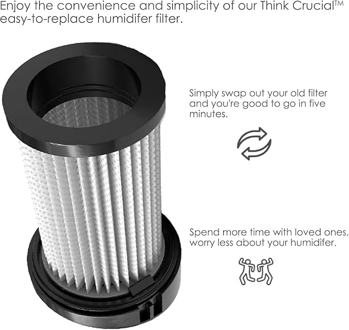 4 Pack Replacement Vacuum Filter Compatible with Eye-Vac EV-PMF Pre-Motor Filter, Fits for NeoVac Elite Touchless Stationary Vacuum, Compared to Part # EV-PMF