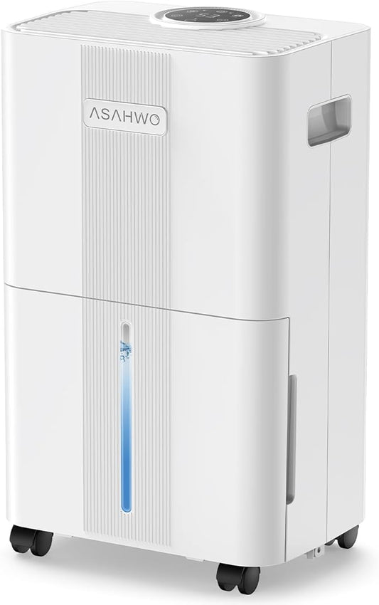 1600 Sq.ft Dehumidifier for Home, 21 Pints Dehumidifier for Basement with Drain Hose, Quiet Dehumidifiers Smart Humidity Control, 24H Timer, 3 Modes, Portable for Bedroom,Bathroom