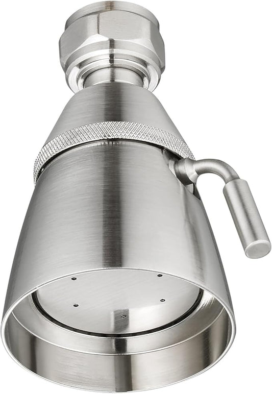 APLusee Shower Head Brushed Nickel Replacement, Solid Brass Shower Wand for Bathroom