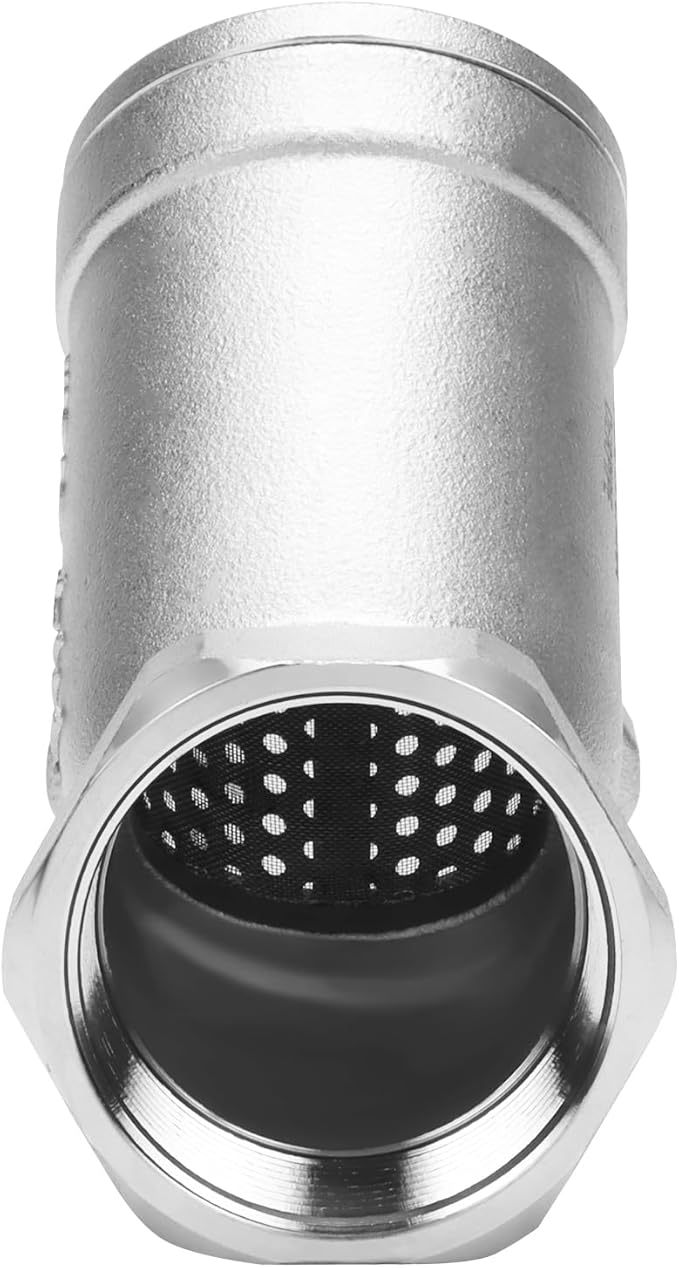 1-1/4 Inch Wye Strainer 100 Mesh Screen Filter Valve - 800 WOG SUS316 CF8M