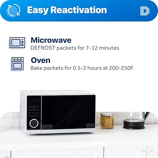 10 Gram Pack of 20 "Dry&dry" Silica Gel Packets Desiccant Dehumidifiers