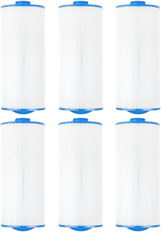 Clear Choice Pool Spa Filter 6.75 Dia x 15.50 in Cartridge Replacement for Jacuzzi Premium J-300 Aladdin 15203, [6-Pack]