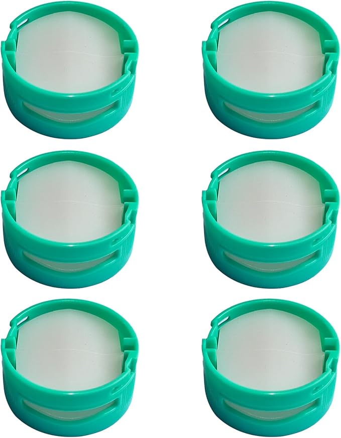 6 Pack 1541FC3000 Odor-Neutralizer Replacement Cartridges Compatible with Shark AZ3000 AZ3002 HZ3000 HZ3002 IZ862H IZ562H ZD550 Stratos Upright Vacuum Teal, Original