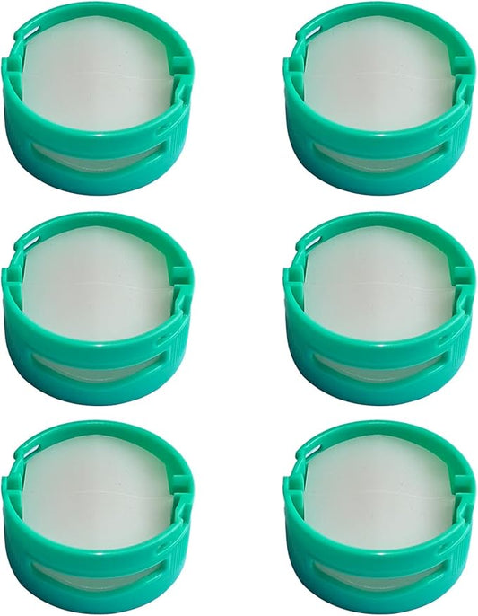 6 Pack 1541FC3000 Odor-Neutralizer Replacement Cartridges Compatible with Shark AZ3000 AZ3002 HZ3000 HZ3002 IZ862H IZ562H ZD550 Stratos Upright Vacuum Teal, Original