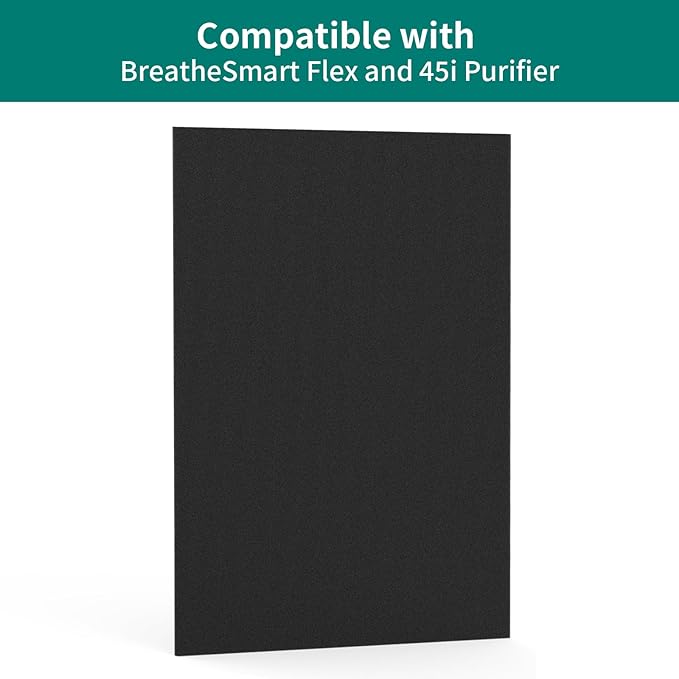2-Pack 45i and Flex Carbon Pre-Filters Compatible with BreatheSmart Flex and 45i Purifiers