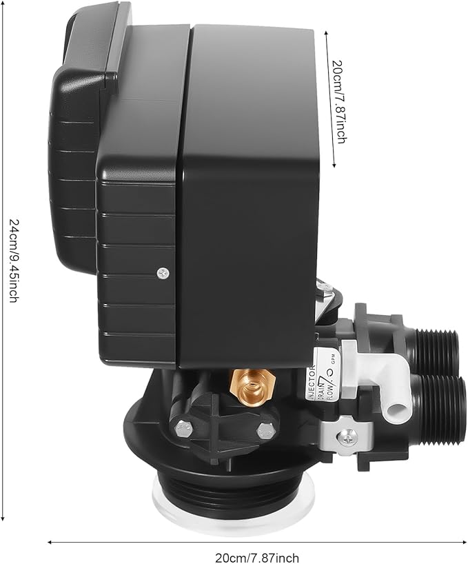 Water Softener Valve, 5600xstst Time type Digital Control Valve Water Softener Control Valve Filter Control Head 110V 3W Automatic Operating Meter Filter For Softening And Purifying Water