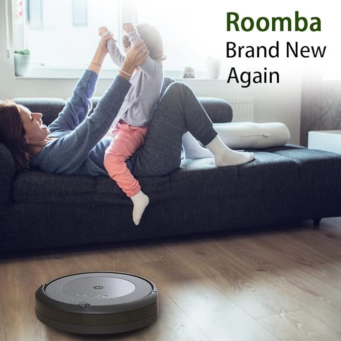 Replacement Parts Accessories for iRobot Roomba i7 j7 i6 i8 i3 i4 i1 e5 e6 I E Series Vacuum Cleaner Includes 1 Pack Bristle Brush,Front Caster Wheel,and 3 Pack Filter,Side Brush