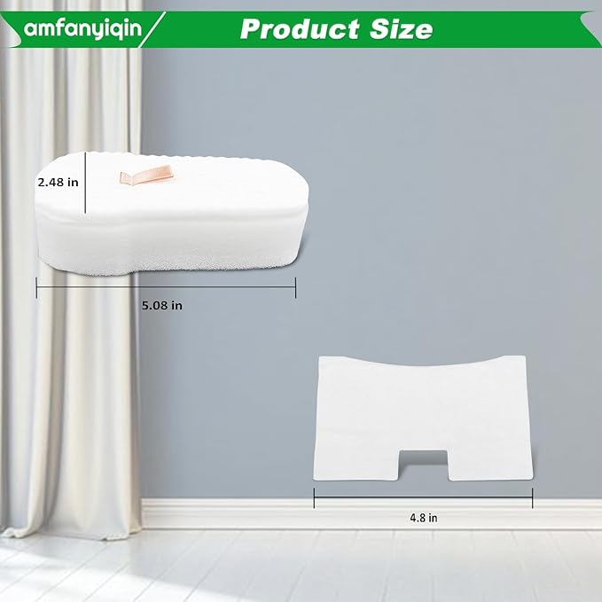 Filter Replacements Compatible with Shark Vacuum HZ2000 HZ2002 HZ251 HZ602 HH200 HH202 HH205 HZ602 HZ702 UV580 QS2000QBK QS2000QBL,4-Sets Foam & Felt Filters,Replace Part # XPMFHZ2000 & XFFKHZ2000