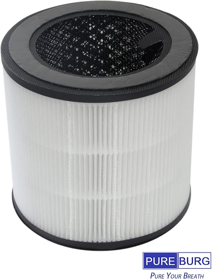 PUREBURG FY0293 Replacement Filter Compatible with PHILIPS AC0820 AC0850 Series 800 Air Purifiers FY0194 Also,2-Pack H13 HEPA Activated Carbon 2-in-1