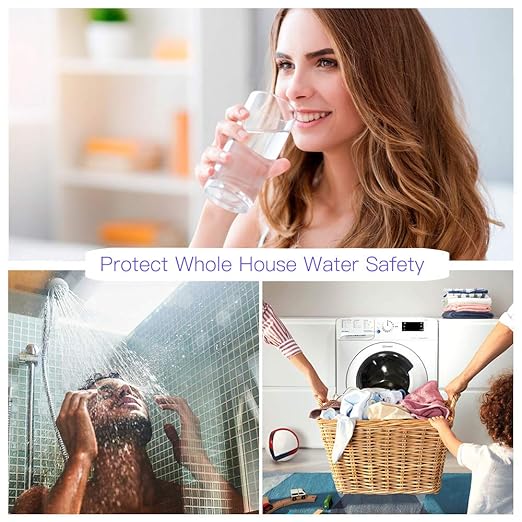 HQUA-OWS-6 Ultraviolet Water Purifier Filter for Kitchen Water Purification,6GPM 110V 25W Model HQUA-UV-6GPM + 1 Extra UV Tube