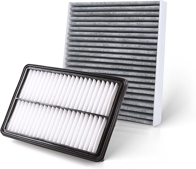 Engine & Cabin Air Filter Fits 2016-2020 MDX, 2019-2022 PASSPORT, 2016-2022 PILOT, 2017-2022 RIDGELINE, Replacement for CF10134 CA12061