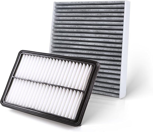 Engine & Cabin Air Filter Fits 2016-2020 MDX, 2019-2022 PASSPORT, 2016-2022 PILOT, 2017-2022 RIDGELINE, Replacement for CF10134 CA12061