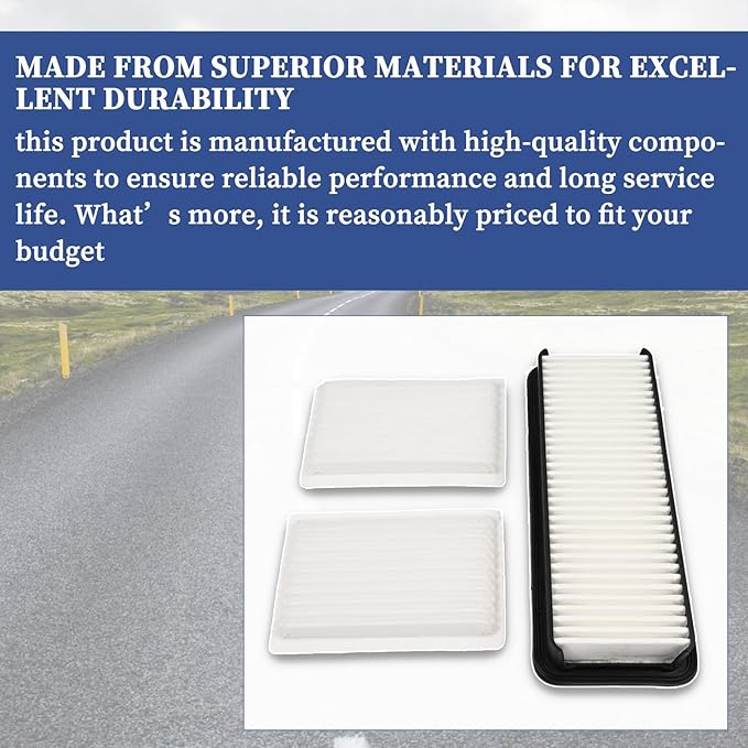 Filter Kit T1855-71600 Compatible with Kubota Tractor, Replace T185571600, PA30252, SC80067, SC 80067; 6A671-75090 014520-0804