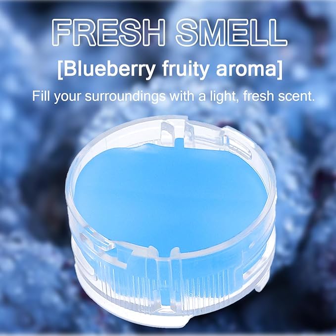 Odor Neutralizer Cartridge Replacement for Shark AZ3000 AZ3002 HZ3000 HZ3002 HZ702 IZ862H IZ562H ZD550 ZU102 LA702 Odor Elimination Replacement 1541FC3000(Pack of 4pcs,Bluebell)