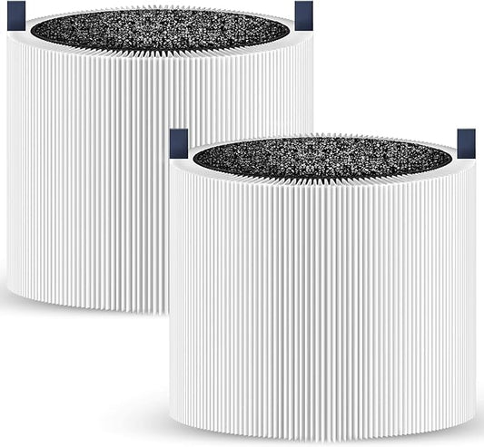 2 Pack 311i Max Filter Replacement Compatible with Blue Pure 311i Max Air Purifier, F3MAX Purifier Parts, 2 in 1 H13 Ture HEPA and Activated Carbon Filter (Not 311i+ Max & 311 Auto)
