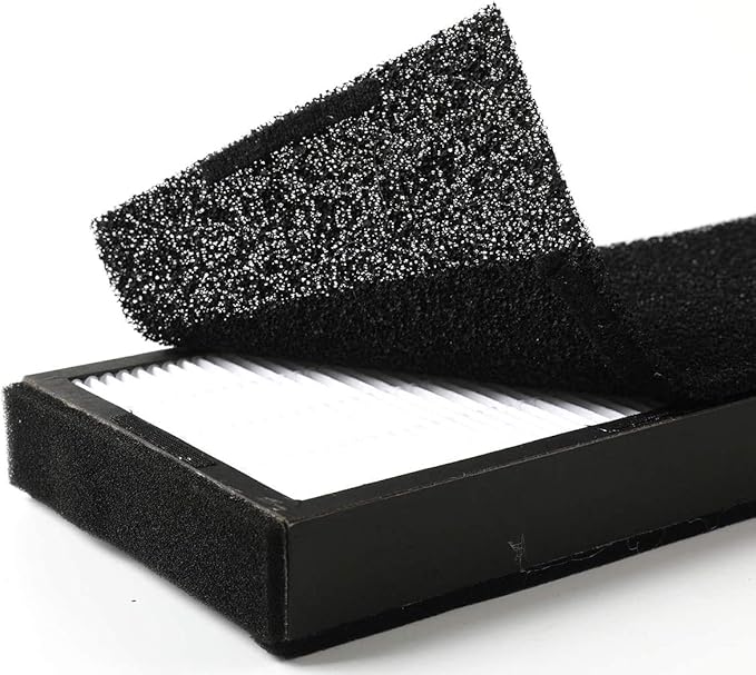 FLT4825 True HEPA Replacement Filter B Compatible with Guardian Air Purifier AC4825, AC4825E,AC4300BPTCA,AC4850PT,AC4900CA(2 HEPA + 4 Carbon Filters)