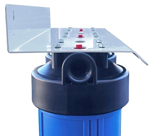 Two (2) Stage 10" x 4.5" Drinking Water Filter System | NSF Certified Water Filters Set | Whole House Water Filter System | Includes Carbon & Sediment Filters.