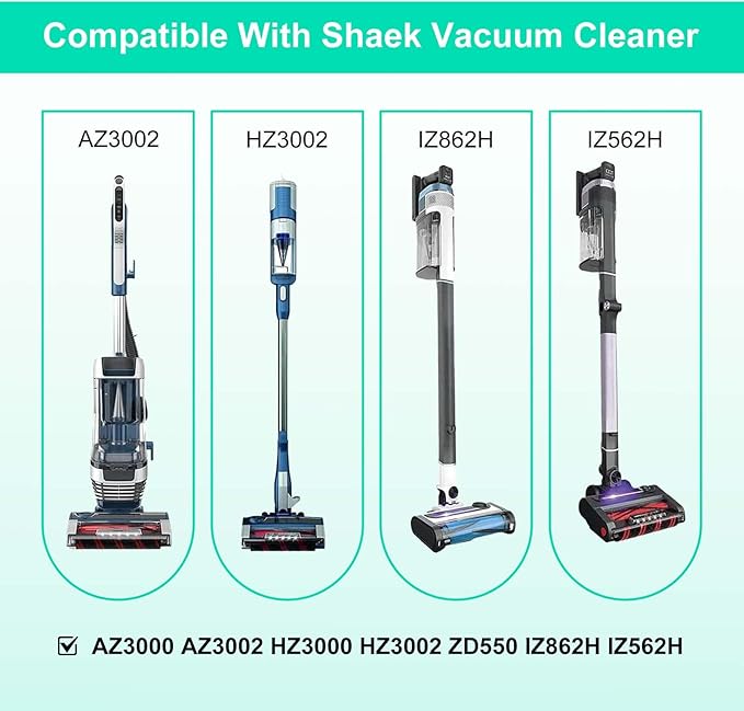 8Pack odor neutralizer fit for shark vacuum Replacement Cartridges: Compatible with Shark HZ702 AZ3000 AZ3002 HZ3000 HZ3002 IZ862H IZ562H ZD550 Vacuum Cleaner & Air Purifier - 1541FC3000 Original